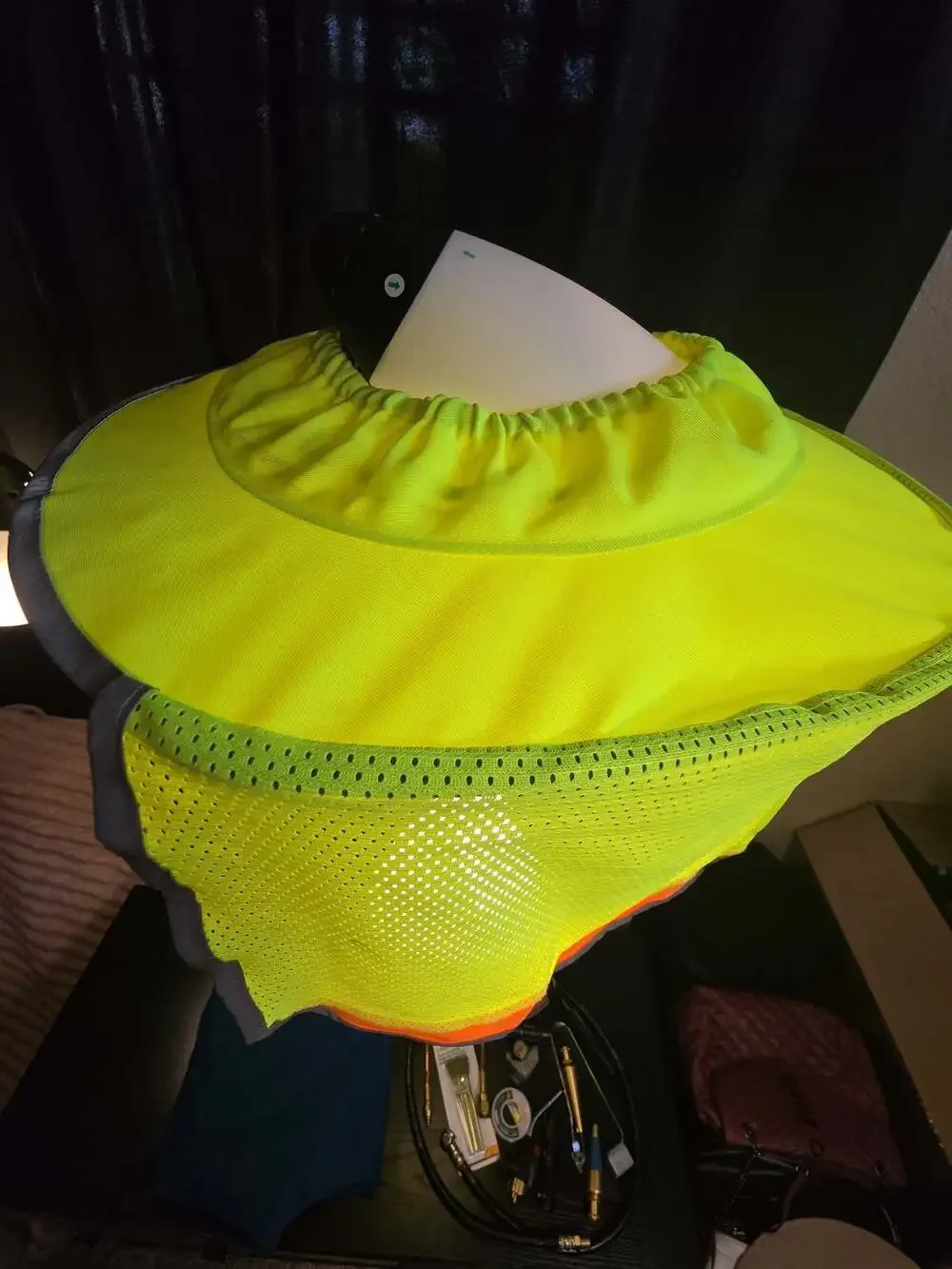 UV Protection Sun Hat for Construction and Event Management Polyester Summer
